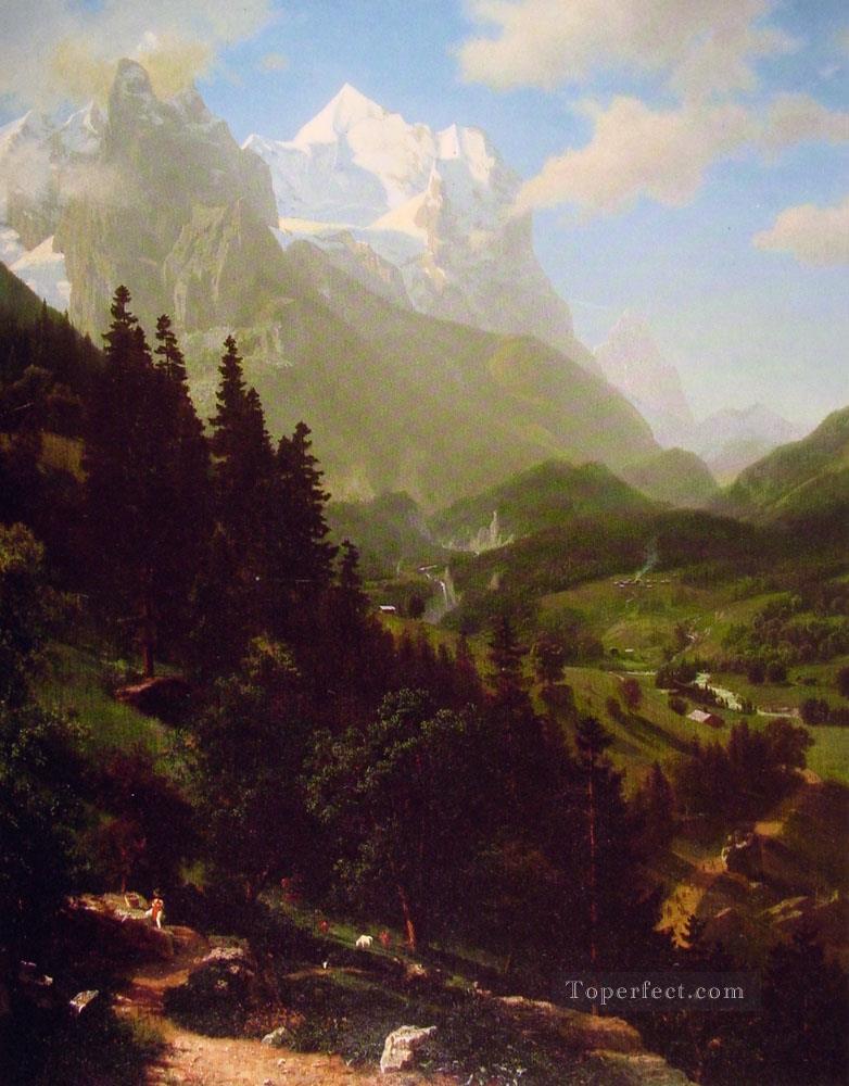 The Matterhorn Albert Bierstadt Oil Paintings